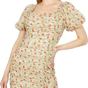 Astr the Label Floral Mini Dress Sz L